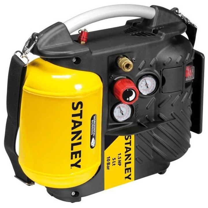 STANLEY Compresseur d'air 5 L 1,5 HP ultraportatif
