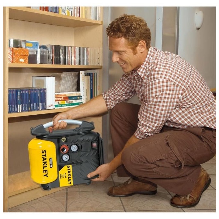 STANLEY Compresseur d'air 5 L 1,5 HP ultraportatif
