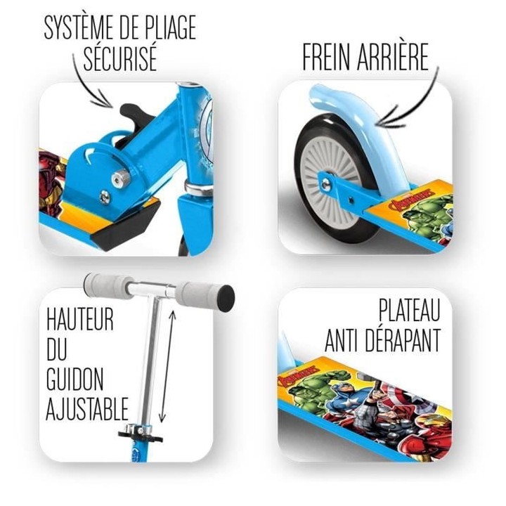 AVENGERS Trottinette Pliable