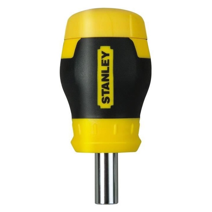 Tournevis porte-embouts boule bimatiere STANLEY - 0-66-357 - 6 embouts