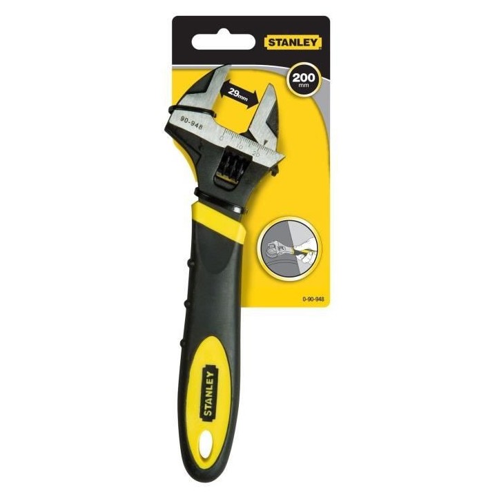 Clé a molette bimtiere Maxsteel STANLEY - 0-90-948 - 250 mm