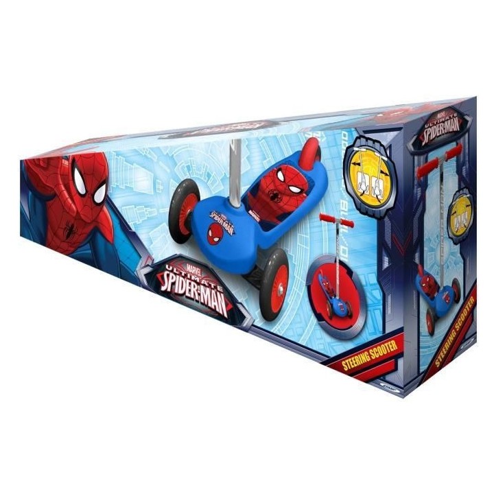 SPIDERMAN Trottinette Steering Twist 3 Roues - Marvel