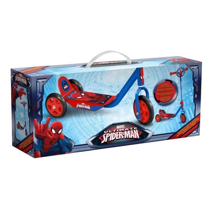 SPIDERMAN Trottinette 3 Roues