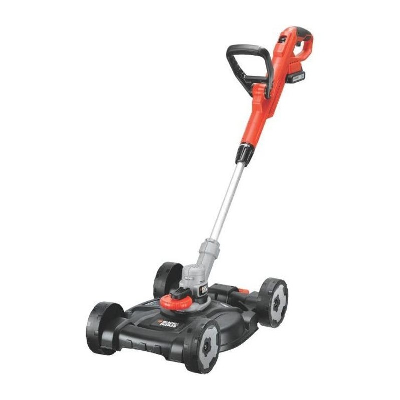 Outil 3en1 sur batterie 18V 28cm de coupe BLACK+DECKER STC1820CM - Livré avec 1 batterie 18V 2,0Ah et chargeur