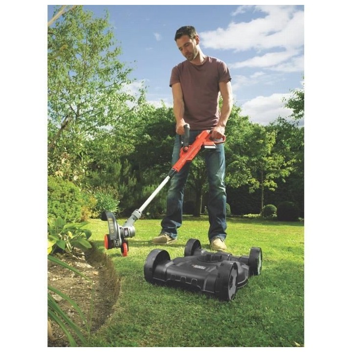 Outil 3en1 sur batterie 18V 28cm de coupe BLACK+DECKER STC1820CM - Liv