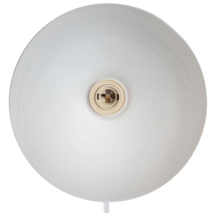 CMP Lampadaire - Câble textile - 1,72 m - Blanc