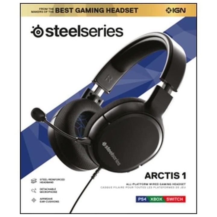 STEELSERIES Casque Gamer Arctis 1 Console (PS5 / PS4)