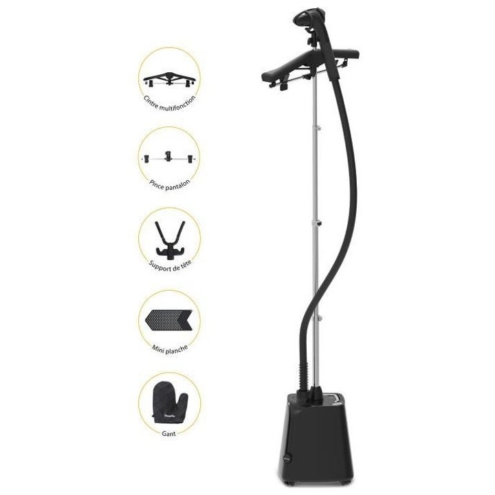 STEAMONE - H18B - Défroisseur vertical - 1800W - Noir