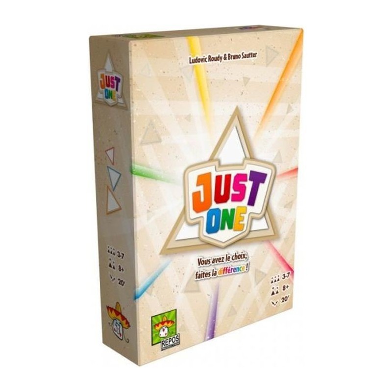 Repos Production | Just One | Jeu de société | a partir de 8 ans | 3 a 7 joueurs | 20 minutes