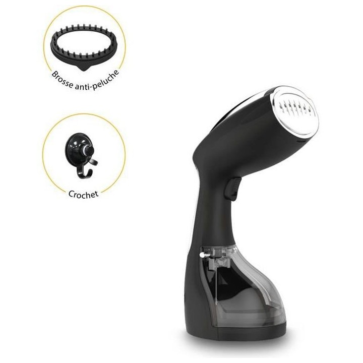 STEAMONE S-TRAVEL Défroisseur vapeur a main 1400W - NOIR