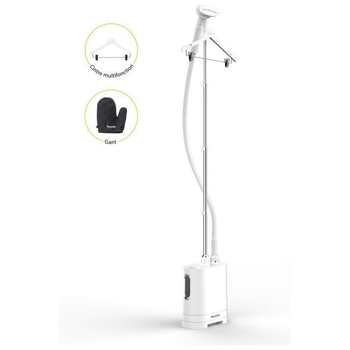 STEAMONE H2020 - Défroisseur vertical blanc - 1900W - 40g par minute