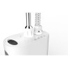 STEAMONE H2020 - Défroisseur vertical blanc - 1900W - 40g par minute - pret en 60 scd - 1,2L