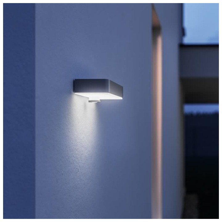 STEINEL Applique extérieure lampe solaire Xsolar SOL-O S avec détect