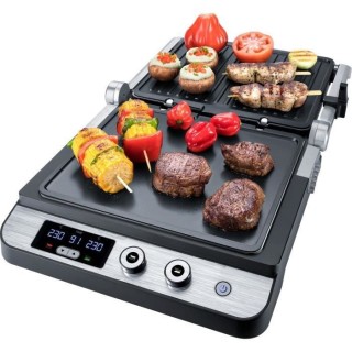 STEBA 187200 FG120 Grill de contact - 1800 W - Surface de cuisson anti