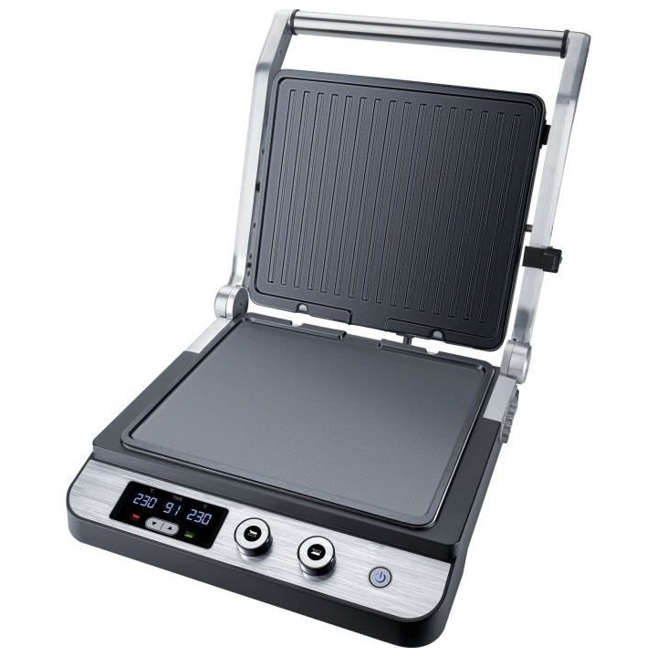 STEBA 187200 FG120 Grill de contact - 1800 W - Surface de cuisson anti