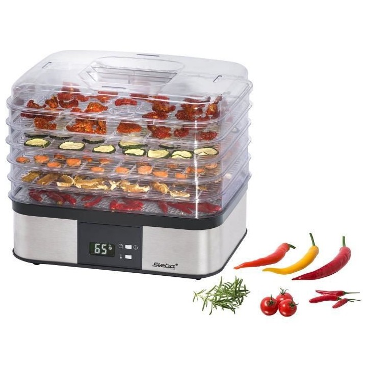 STEBA 055500 ED5 Séchoir a fruits électronique - 350 W - Surface de