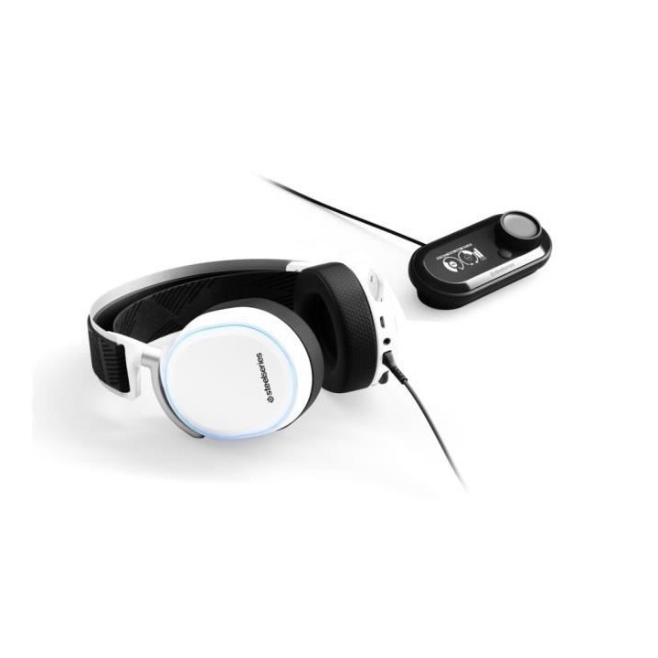 Casque gamer - STEELSERIES - Arctis Pro + GameDAC White