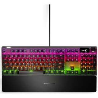 Clavier Gaming - AZERTY - STEELSERIES - Apex 7 Red Switch - Avec Pavé