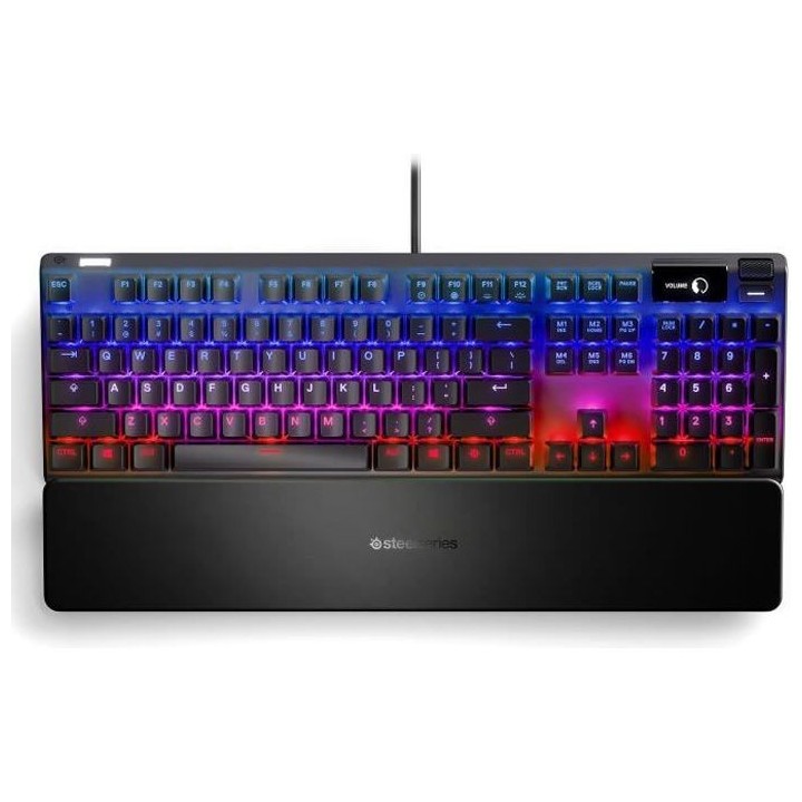 STEELSERIES Clavier Apex 7 Blue Switch Ecran intelligent