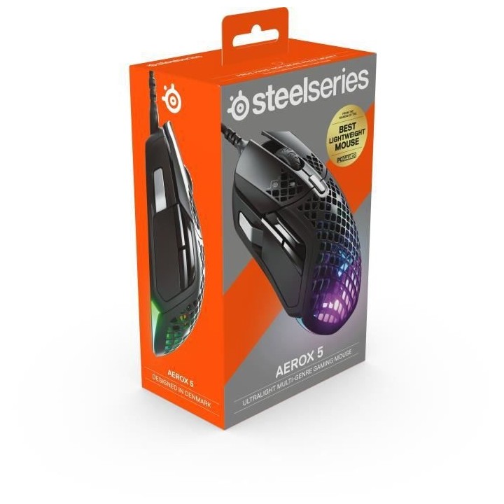 Souris gamer - STEELSERIES - Aerox 5