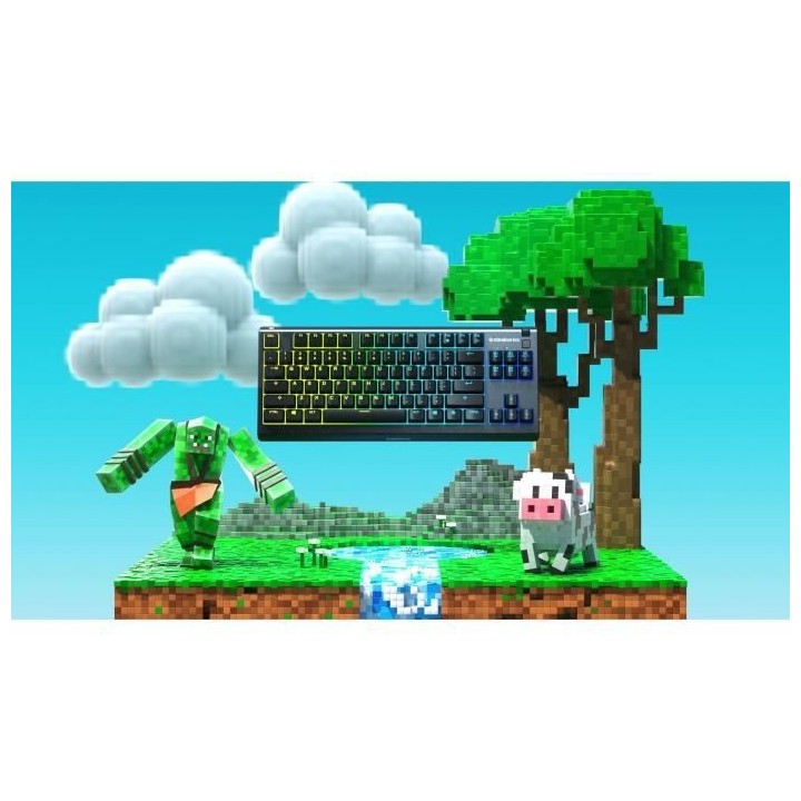 Clavier Gaming - STEELSERIES - Apex 3 TKL - AZERTY