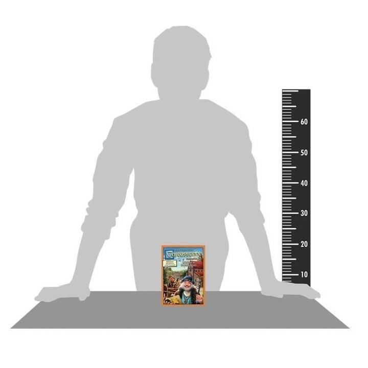 Z-Man Games | Carcassonne - Extension 5 Maires & Monasteres | Jeu de s