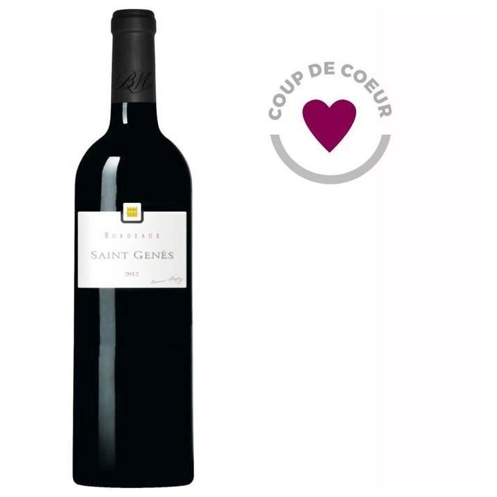 BERNARD MAGREZ Saint-Genes 2012 Bordeaux - Vin rouge de Bordeaux
