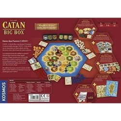 Kosmos | Catan : Big box | Unbox Now | Jeu de société | a partir de 10 ans | 3 a 4 joueurs | 75 minutes