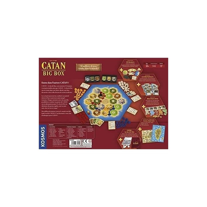 Kosmos | Catan : Big box | Unbox Now | Jeu de société | a partir de