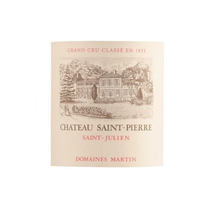 Château Saint-Pierre 2016 Saint-Julien - Vin Rouge de Bordeaux