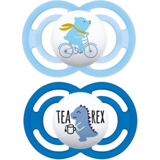 MAM Sucette Perfect - a partir de 6 mois - Silicone - Lot de 2 - Boît