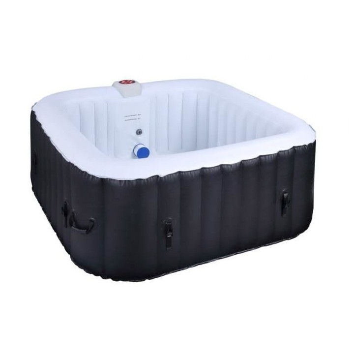 Spa gonflable SUNSPA - AC01 - 157 x 67 cm - 4 places - Carré (Livré
