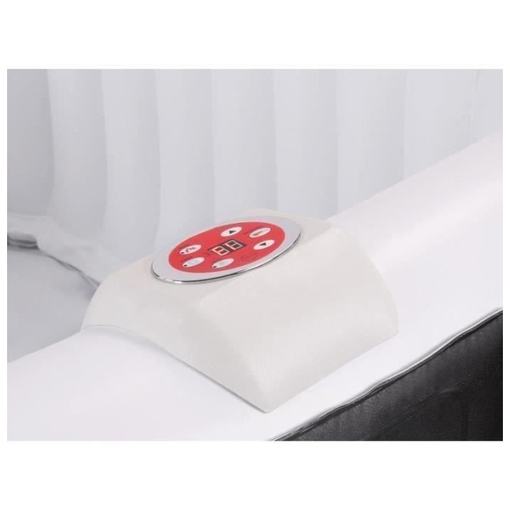 Spa gonflable SUNSPA - AC01 - 157 x 67 cm - 4 places - Carré (Livré