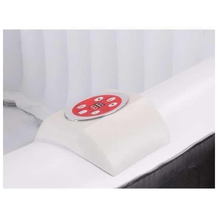 Spa gonflable SUNSPA - AC02 - 185 x 65 cm - 6 places - Carré (Livré