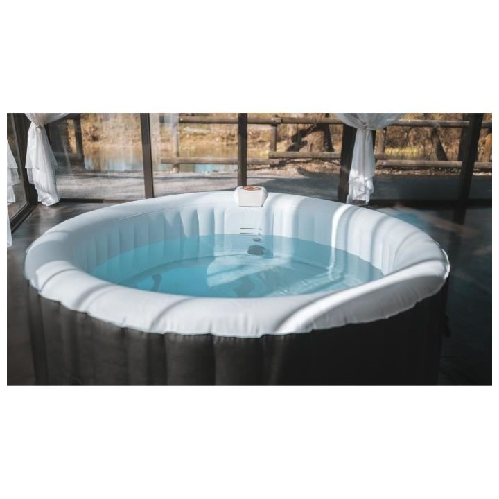 Spa gonflable SUNSPA - AF01 - 208 x 65 cm - 6 places - Rond (Livré av