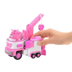 SUPER WINGS Véhicule Transformable en Robot 18 cm + 1 Figurine - Dizzy's Rescue Tow - EU720314