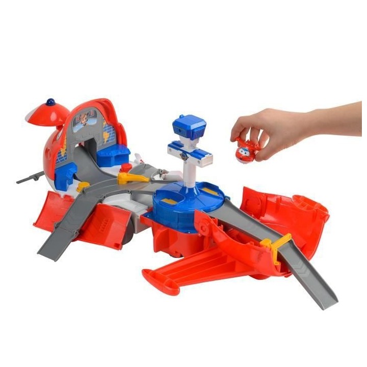 SUPER WINGS Playset Avion Jett's Takeoff Tower + 1 figurine Jett Pop-T