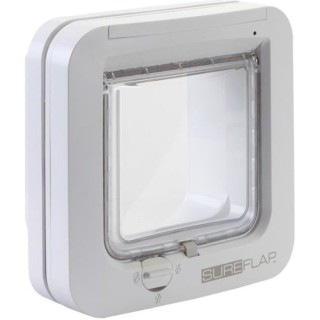 SUREFLAP Chatiere a puce électronique - Blanc - 142 mm x 120 mm (Mém