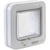 SUREFLAP Chatiere a puce électronique - Blanc - 142 mm x 120 mm (Mémorisation d'un maximum de 32 puces)