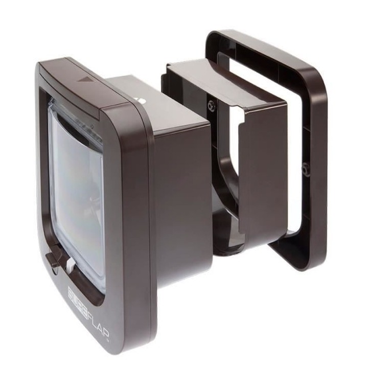 SUREFLAP Extension de tunnel pour chatiere - Marron