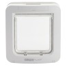 SUREFLAP Grande chatiere a puce électronique - Blanc - 178 mm x 170 mm (Mémorisation d'un maximum de 32 puces)