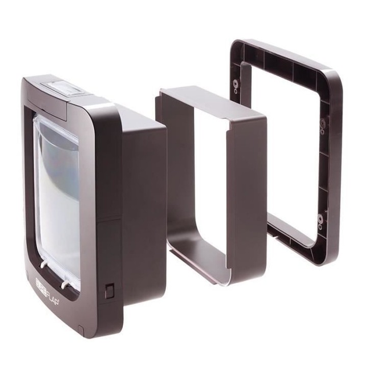 SUREFLAP Extension de tunnel pour grande chatiere - Marron