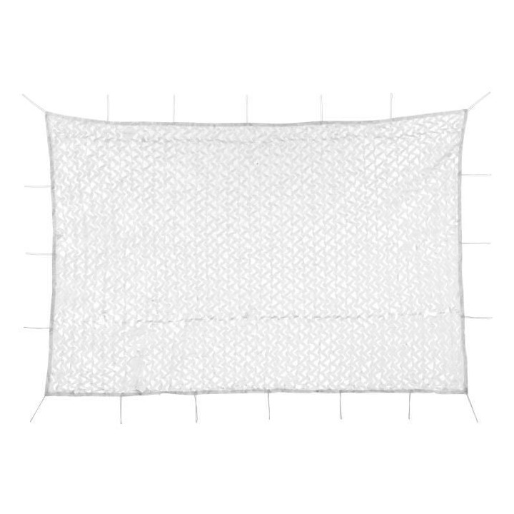 Voile d'ombrage ajourée Blanc SURPASS