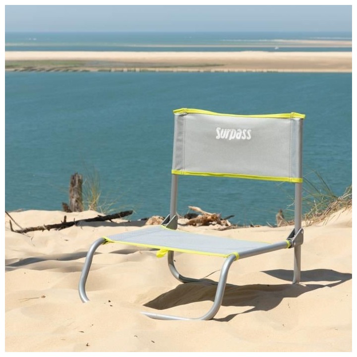 Chaise basse de plage SURPASS