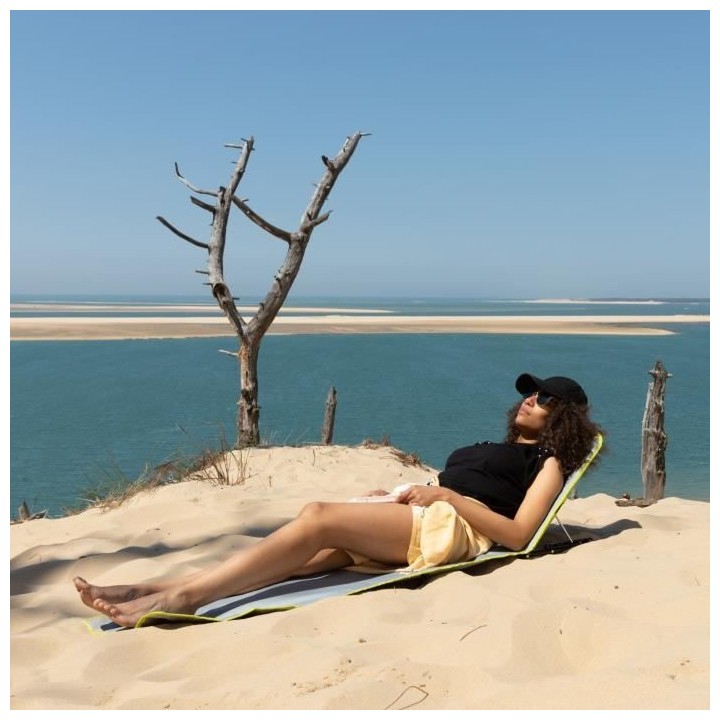 SURPASS - Matelas de plage clic clac - L.49.2 x I.151.7 x H.41.7cm