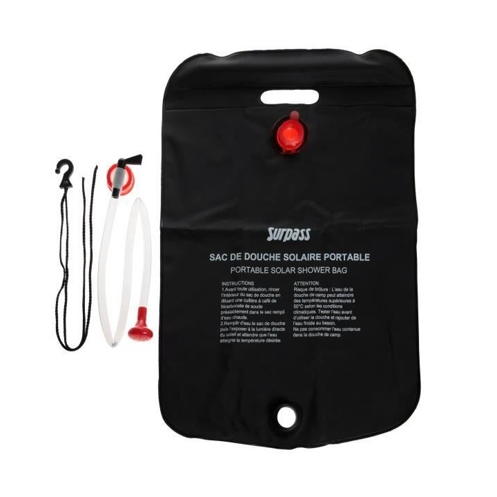 Douche solaire portable SURPASS 20 L