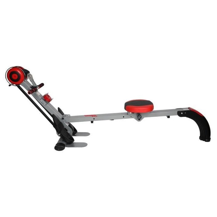 Rameur tirage centrale - réglages manuels de la résistance, Freinage