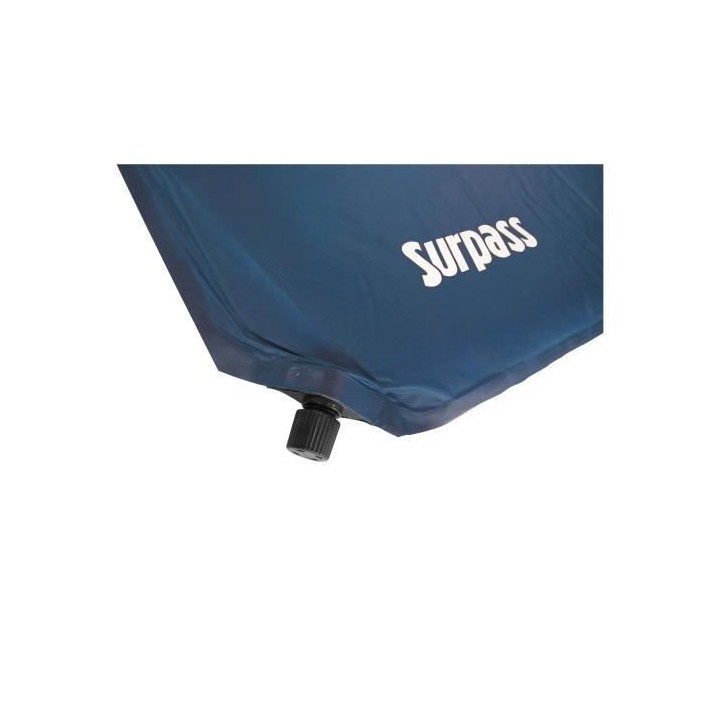 Matelas autogonflant de camping bleu SURPASS - Largeur 51 cm - 1 perso