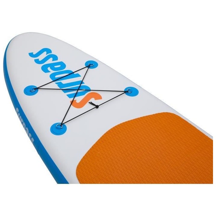 SURPASS - Kit Paddle gonflable Sea Rider - 320x76x15cm - 115kg max