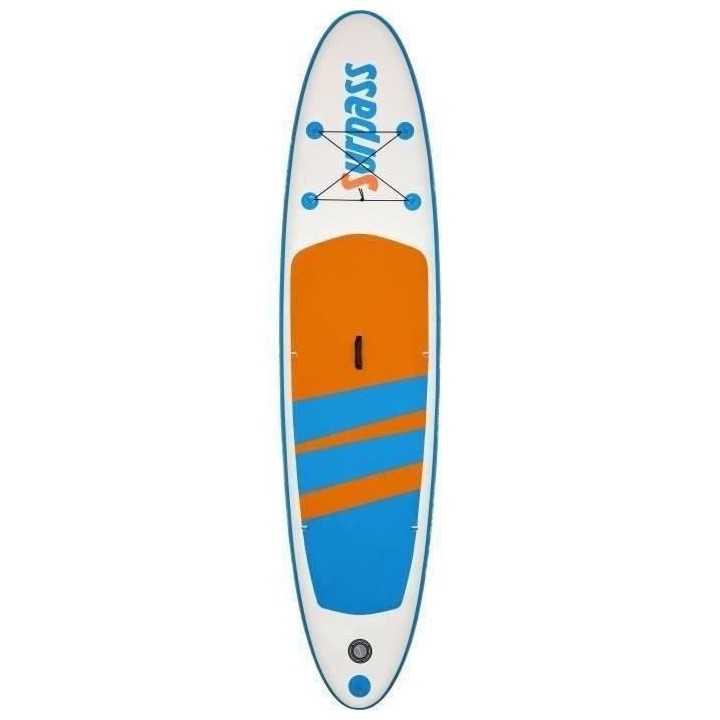 SURPASS - Kit Paddle gonflable Sea Rider - 320x76x15cm - 115kg max